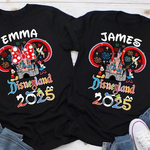Custom Disney Trip Shirt 2025, Disneyworld Shirts, Disney Vacation 2025, Disney Couple Shirt, Disney Family Matching Shirt, Disney Trip 2025