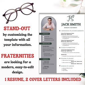 Fraternity Resume Template Canva - Il 300x300.6223964113 Maa3 