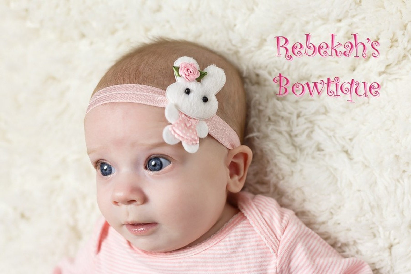 Easter Bunny Headband Bunny Headband Easter headband baby Etsy