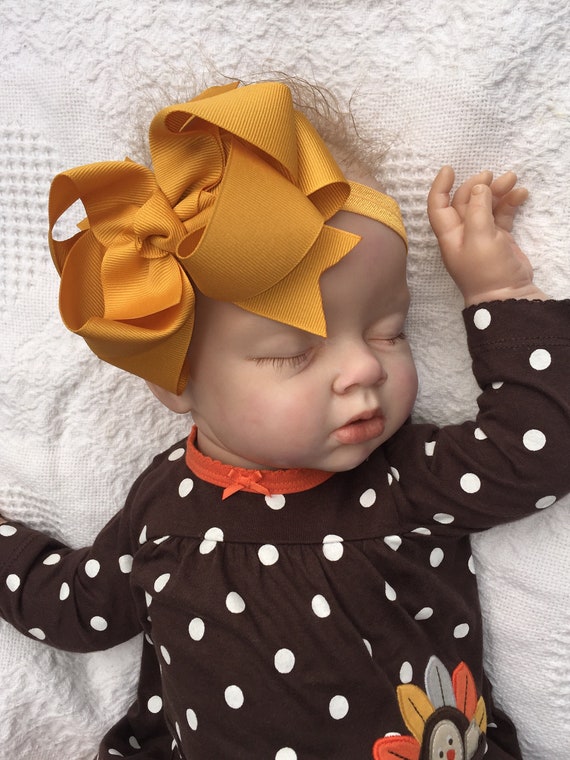 thanksgiving bows for baby