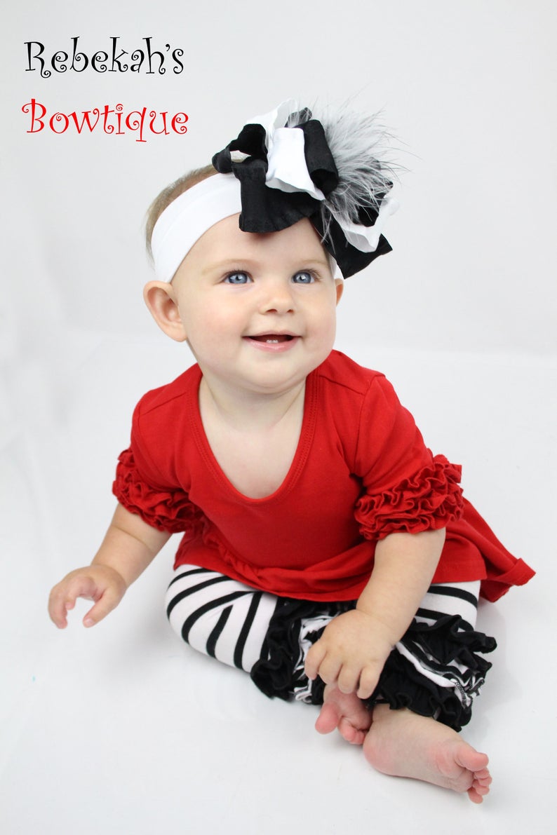 baby feather headband