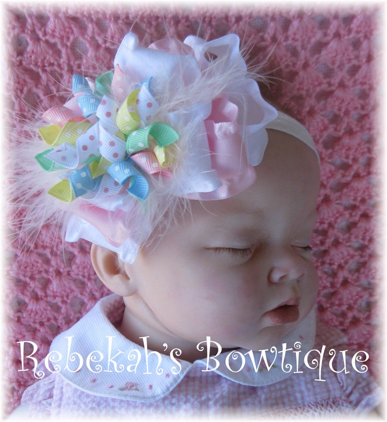 easter headband baby