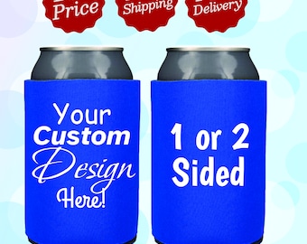 Custom Can Coolers: Personalized Drink Holders, Logo Beverage Coolers