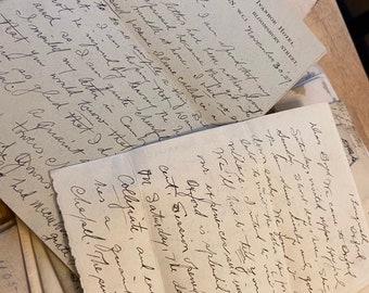 1920s  Handwritten and Typed  Letters   Ten Letters in Purchase