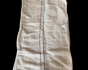 Vintage European Grain Sack Handwoven and Hand Made Grain Sack Farm Sack from Europe