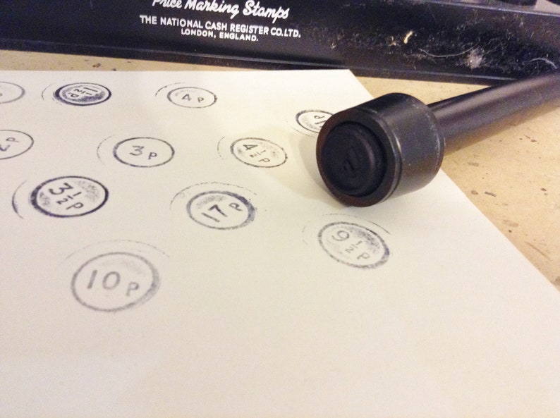 Vintage English Grocery Ink Stamp Vintage Ink Stamp for - Etsy