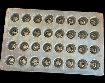 Vintage German Chocolate Candy Mold  Vintage Industrial German Chocolate Candy Mold