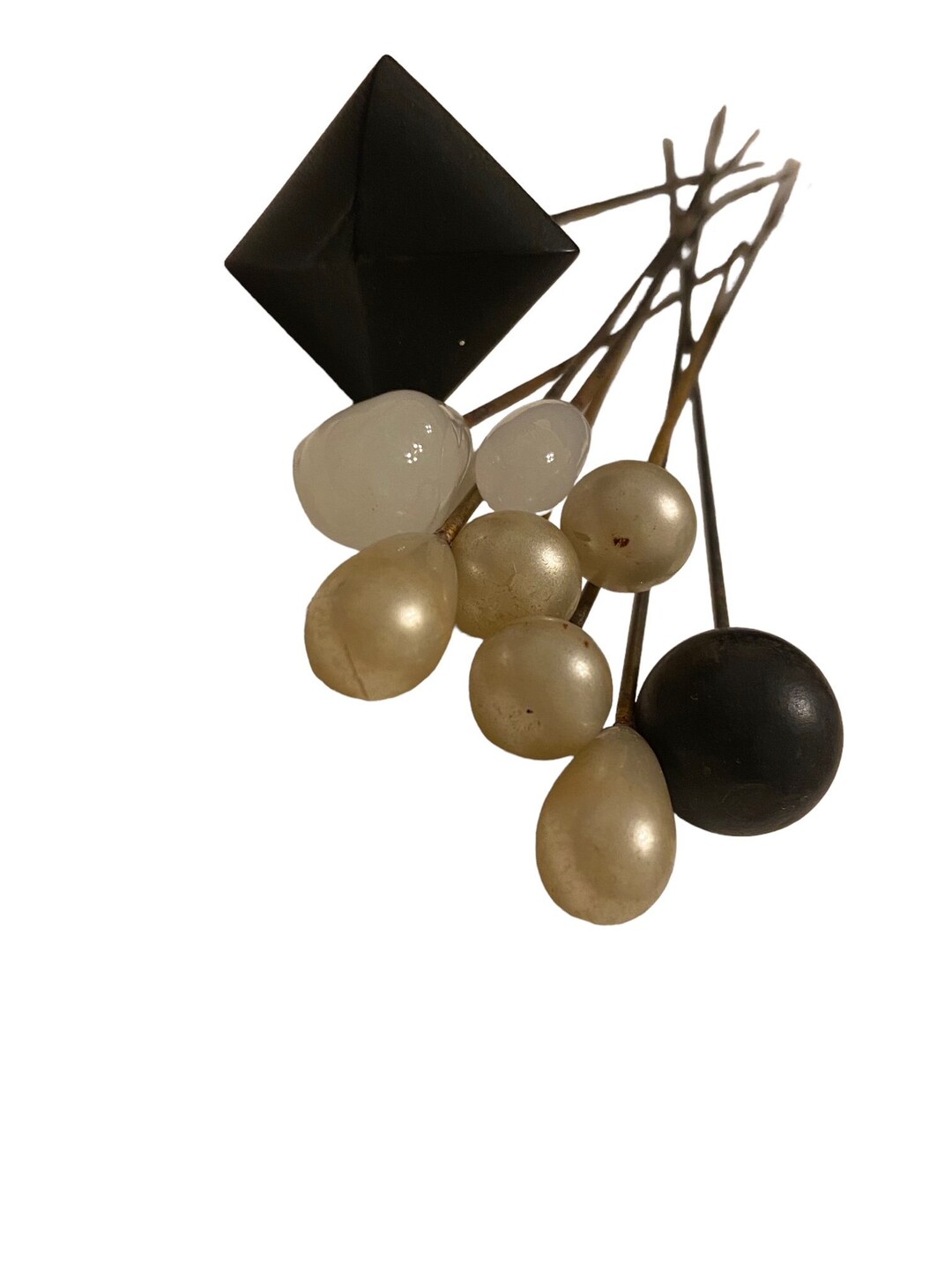 Vintage French Ladies Hat Pins Group of Nine Vintage French Hat Pins Vintage Ladies Hat Pins