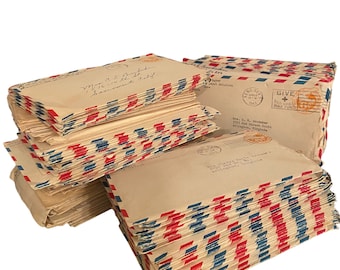 World War Two  Letters   Love Letters Husband to Wife  Dating 1942 to 1945  132 Letters Some Telegrams and Some Radiograph Victory Mail