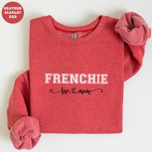 Frenchie Mom Sweatshirt, French Bulldog Mom Sweatshirt, French Bulldog Lover Gift
