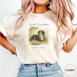 Comfort Colors Bernese Mountain Dog T-shirt, Cute Berner Mom Tee, Dog Mama Shirt, Bernese Mountain Dog Gifts, Berner Dog Lover Gift