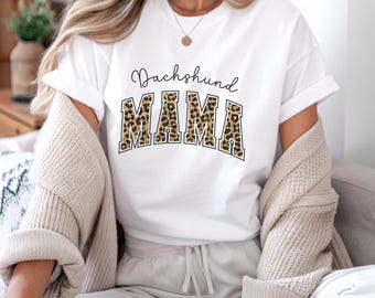 Dachshund Shirt, Dachshund Mom Tee, Wiener Dog Gift, Dachshund Crewneck