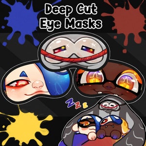 Splatoon 3 Deep Cut Eye Masks [RESTOCK + New Masks!] - Etsy UK