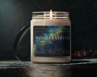 Vela de soja perfumada Wonderstruck, atmósfera de 9 oz, vela