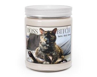 Velas perfumadas Boss Bitch Cat, 9 oz