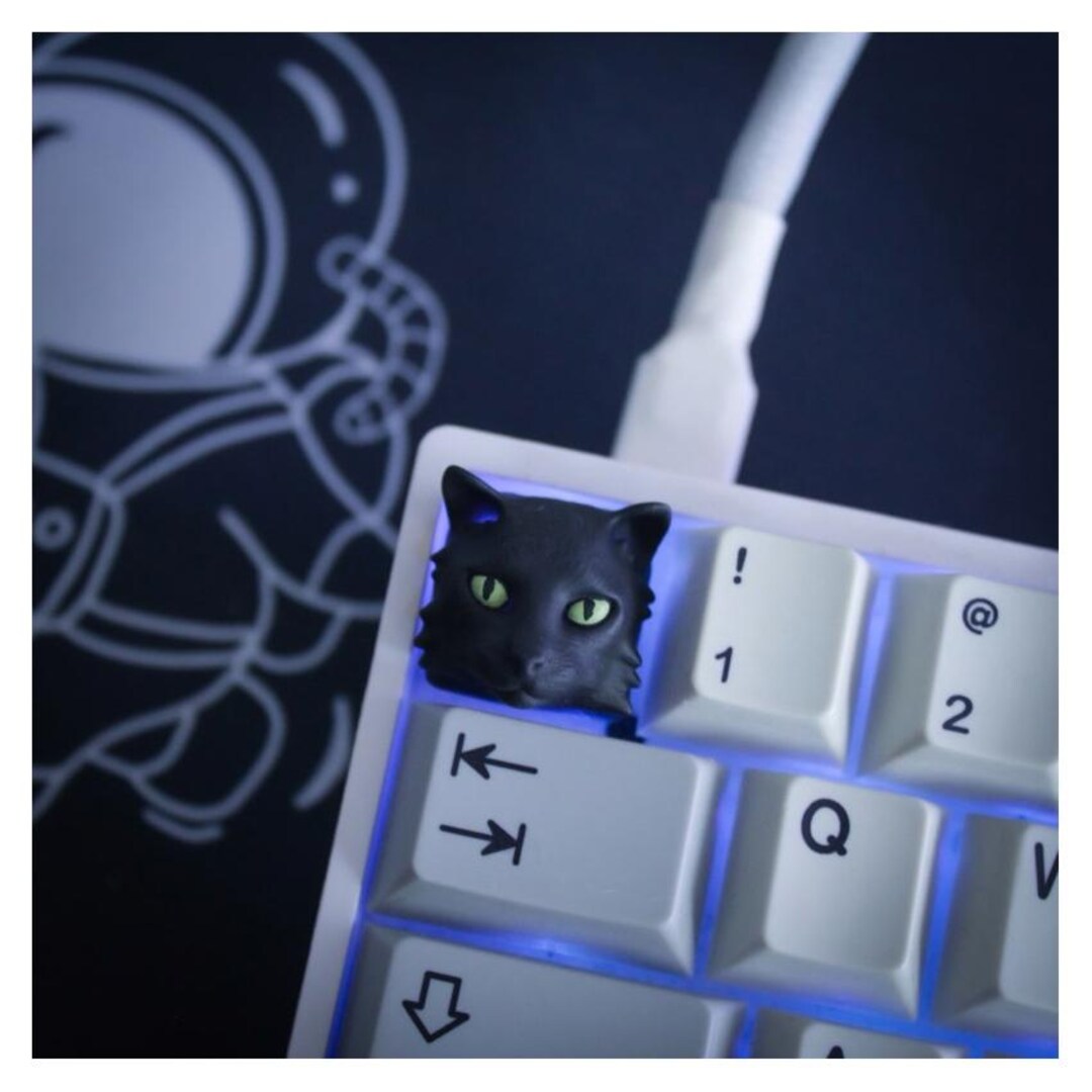 Cat Keycap Cat Keyboard Button - Etsy
