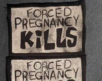 Recht auf Schwangerschaftsabbruch Aufnäher