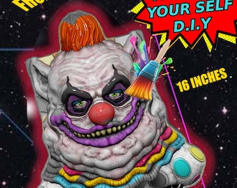 KLOWNZILLA キラー クラウン 18 インチ ホラー アート ドール ピエロ
