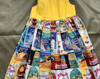 Storybook Character Handmade Pinafore Dress Size 3T/4T