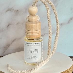 Apple Pie Fall Car Diffuser: Vermont Scent