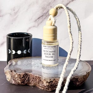 Salem Witch Car Diffuser: Autumn Spooky Air Freshener