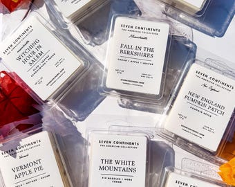 Fall Scented Soy Wax Melts: Handmade, Eco-Friendly Wax Tarts