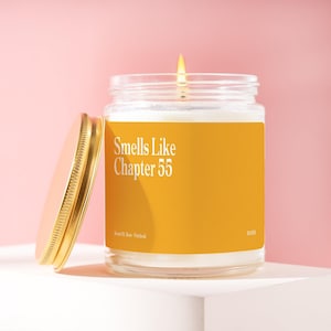 55th Birthday Candle Smells Like Chapter 55 Turning 55 Gift For Her Him Vintage 1971 Hello 55 New Chapter Milestone Birthday Gift B1055