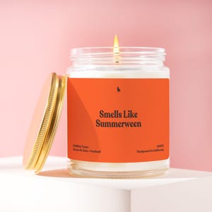 Summerween Candle Gift, Summerween, Spooky Summer Gift, Summerween Gift, Summer Spooky Gift, Halloween Gift Box, Spooky Decor Gift B5675