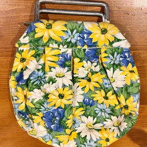 レア 希少 1960's Vintage Travel bag Daisy 1960s Daisy Handbag - Etsy Australia