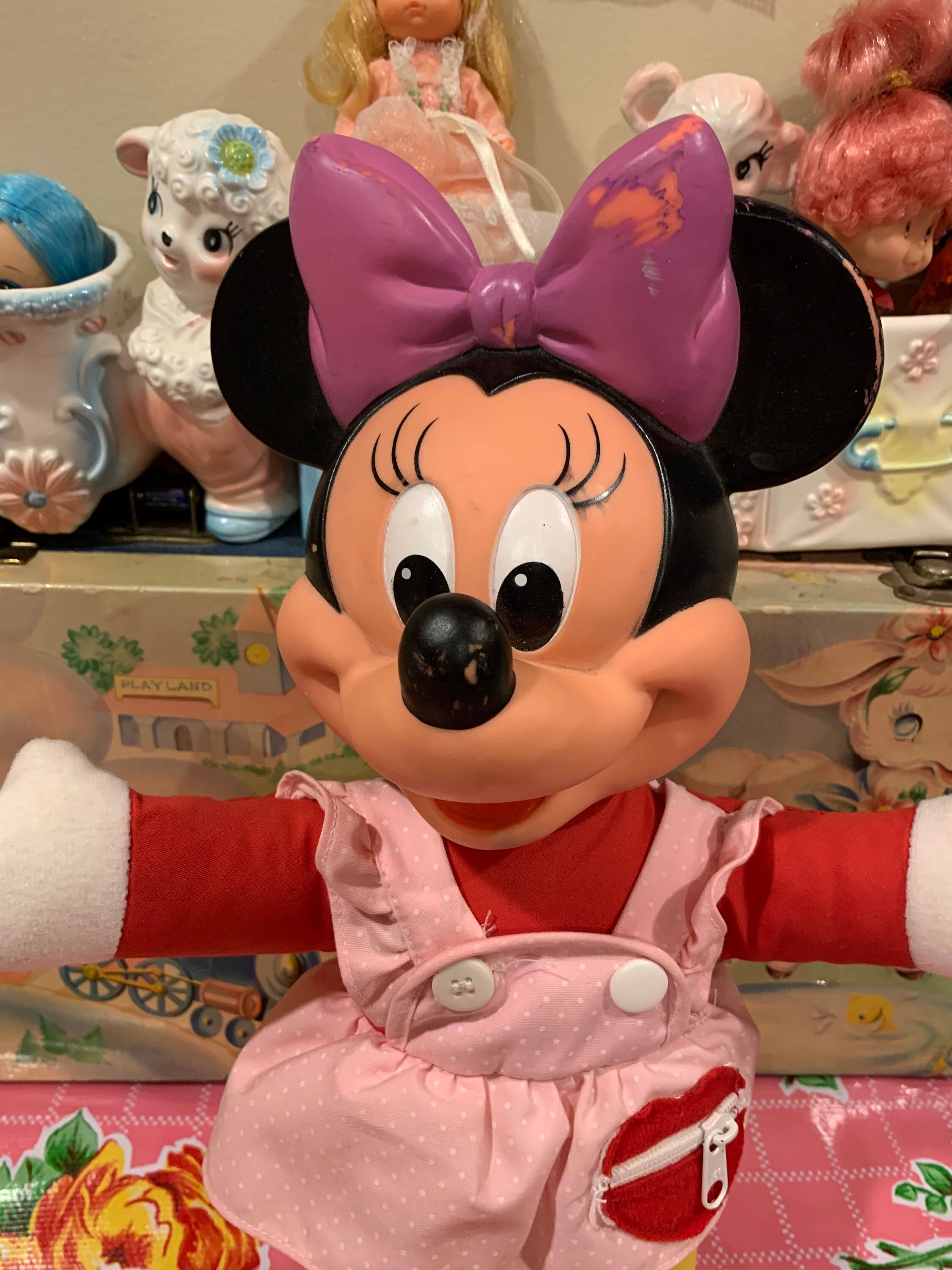 Minnie mouse dress up cheap doll