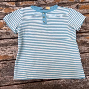 8/10 Kids Striped Sears Tee 1960s