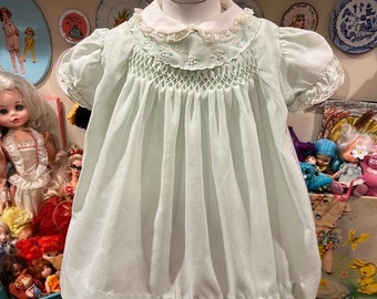 12-18 Months Smocked Baby Dress