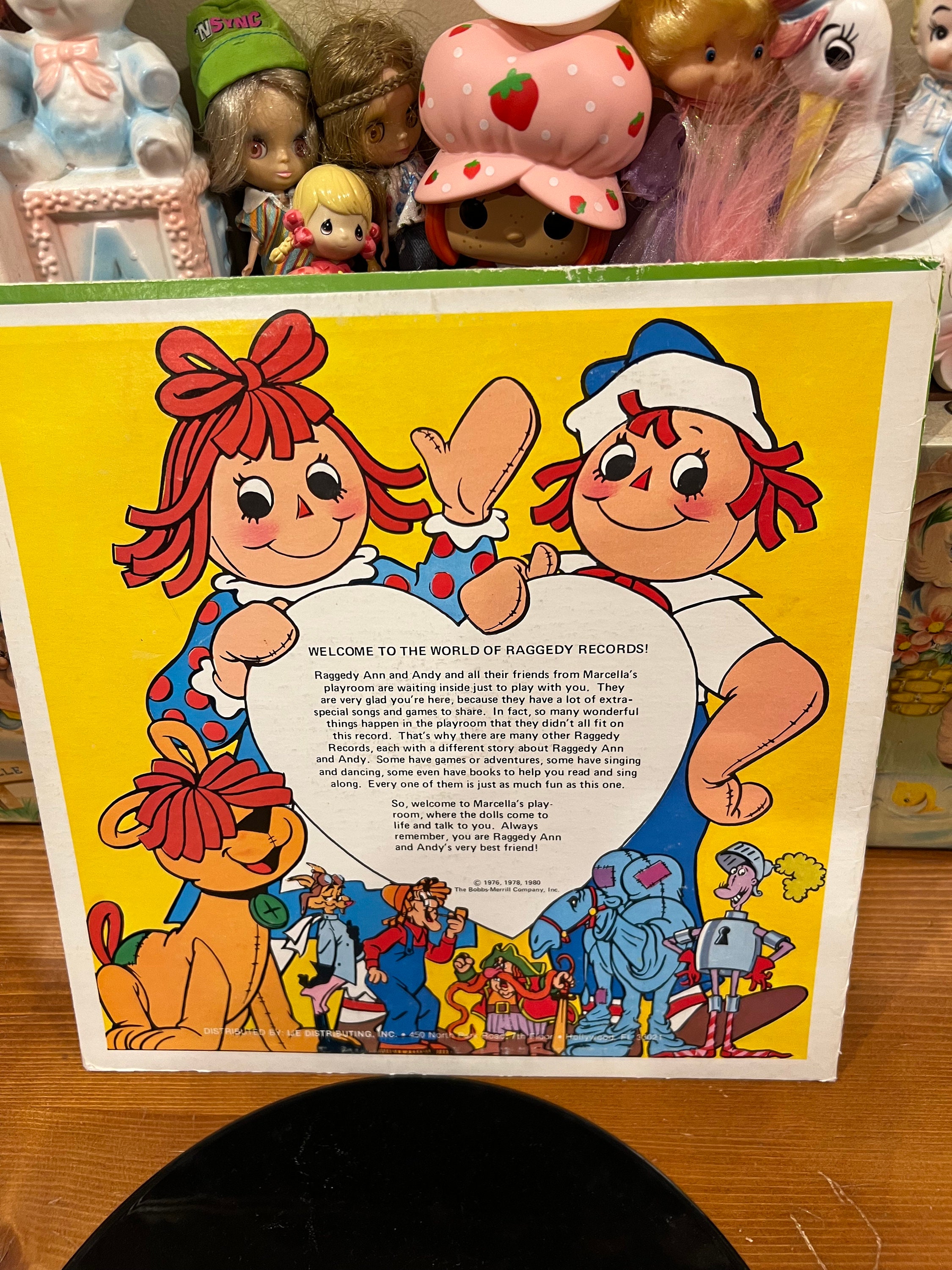 Raggedy Ann and Andy Record - Etsy