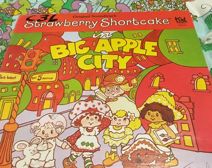 Strawberry Shortcake Record Etsy