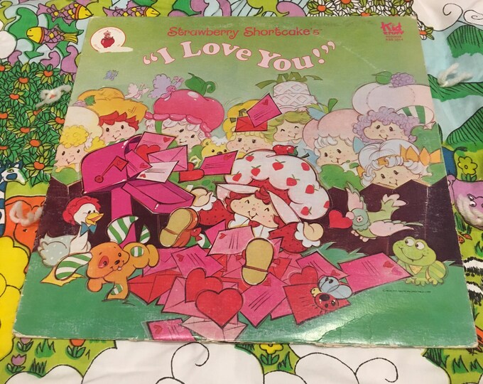 Strawberry Shortcake Record Etsy