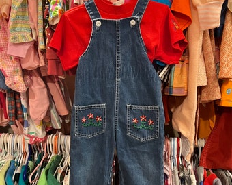 2T Overalls and Lee Tee