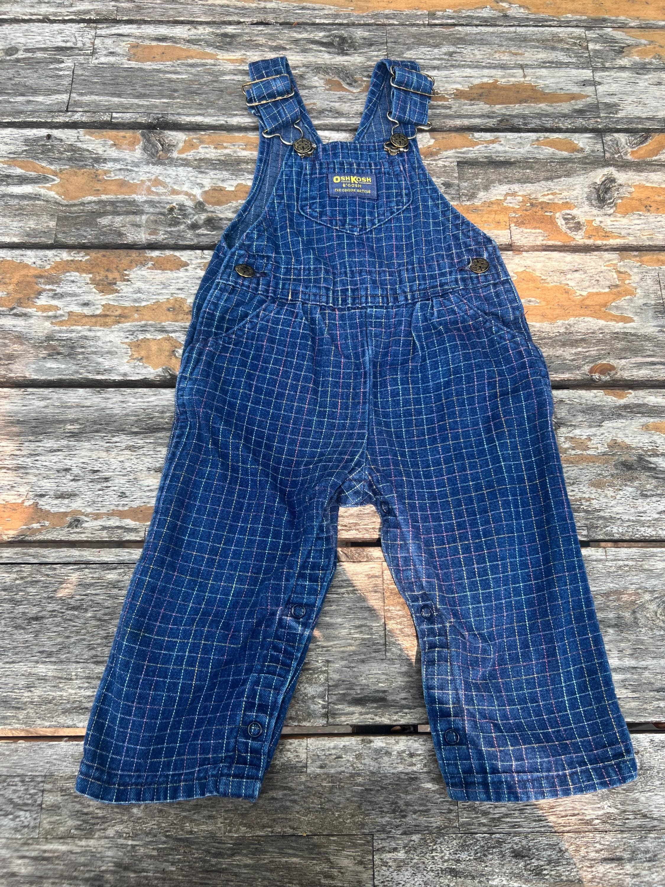 OSHKOSH デニムカバーオール 5 キッズ ベビー OSHKOSH デニムカバーオール 5 キッズ ベビー