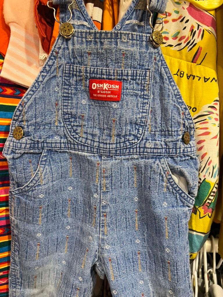 12～18ヶ月用 オシュコシュ ベースボール オーバーオール - Etsy 日本