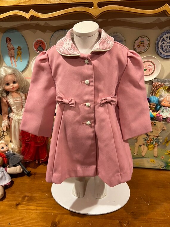 18-24 Months Pink Dress Coat - image 2