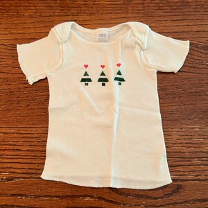 3/6 Months Holiday Baby Tee 1980s
