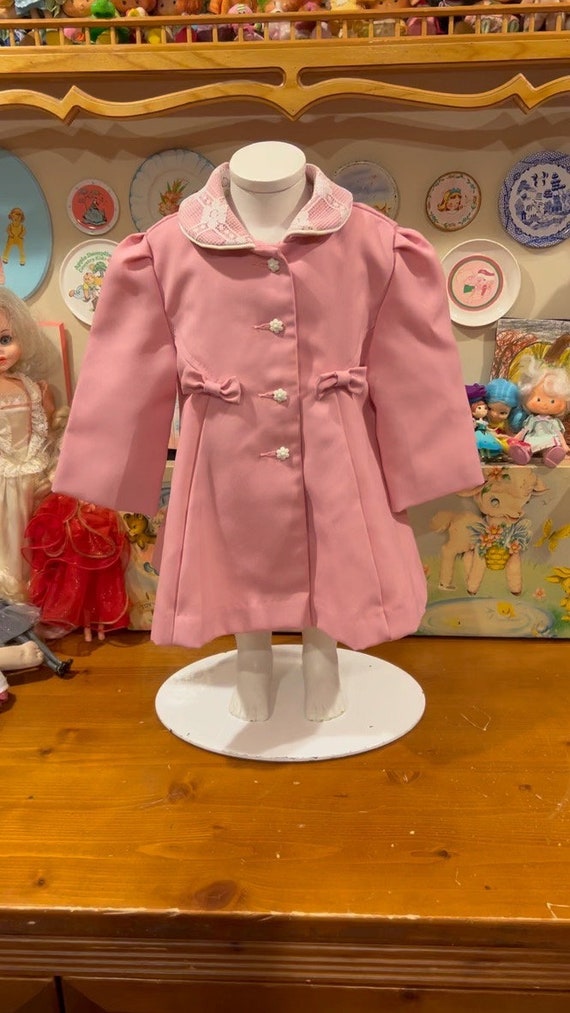 18-24 Months Pink Dress Coat - image 4