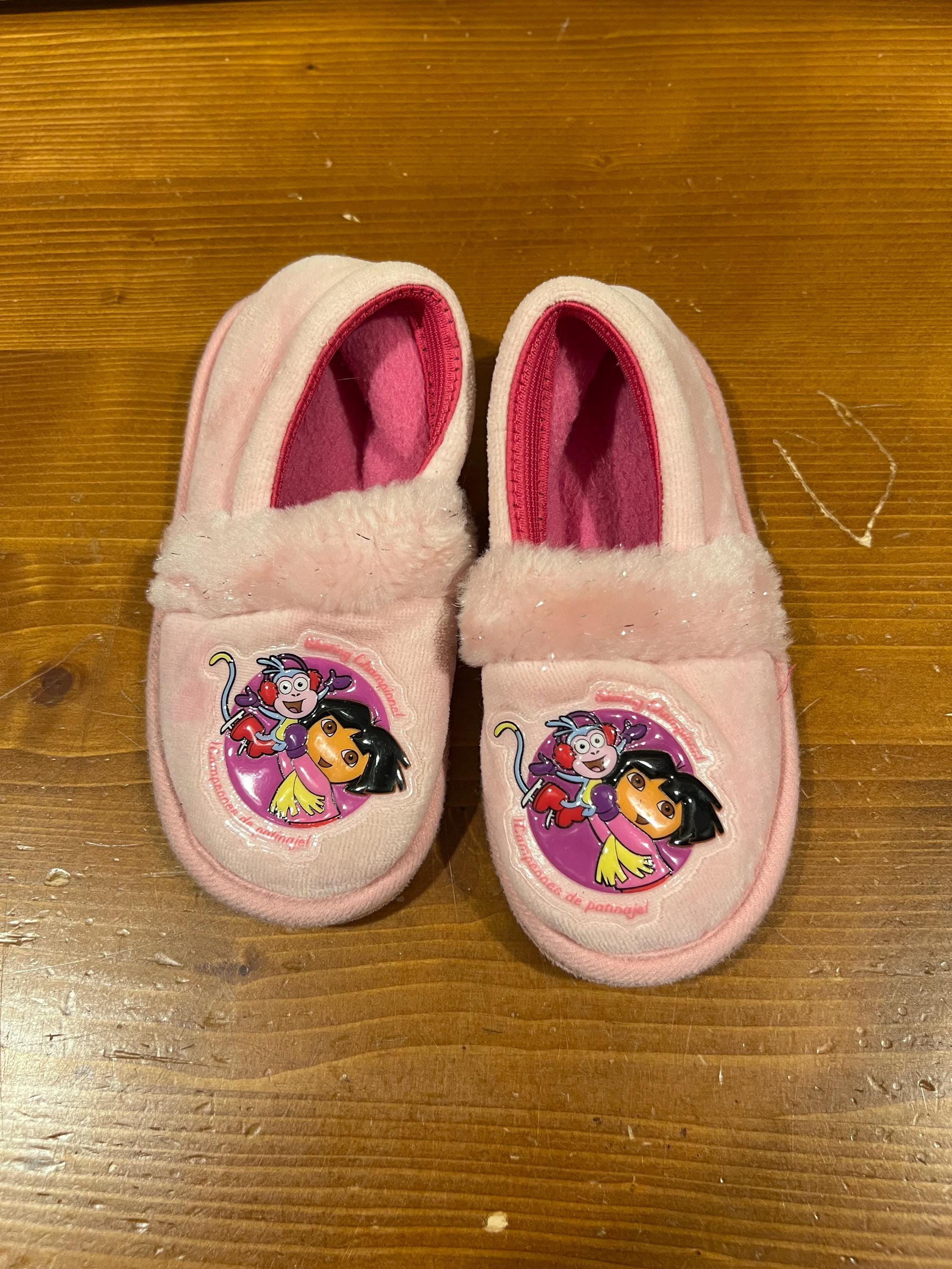 Dora the Explorer Slippers 9/10 Toddlers