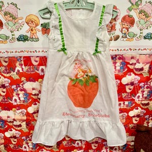 Vintage Strawberry Shortcake Dress - Etsy