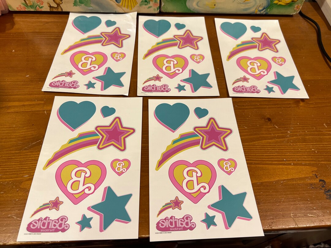 Barbie Temporary Tattoos Etsy