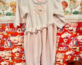 18/24 Months 1980s Buster Brown Pink Cottage Jumper