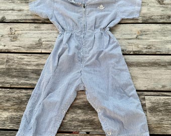 Vintage Barney (1993) Denim Overall/jumpsuit 3T - Etsy