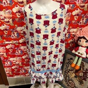 Kids 7/8 Shift Dress 1960s