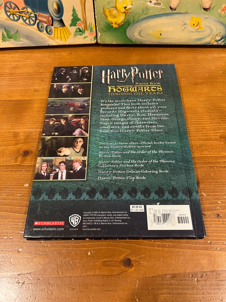 Harry Potter Book Etsy