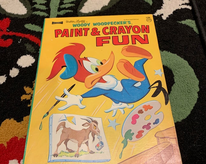 Woody Woodpecker Coloring Book - Etsy