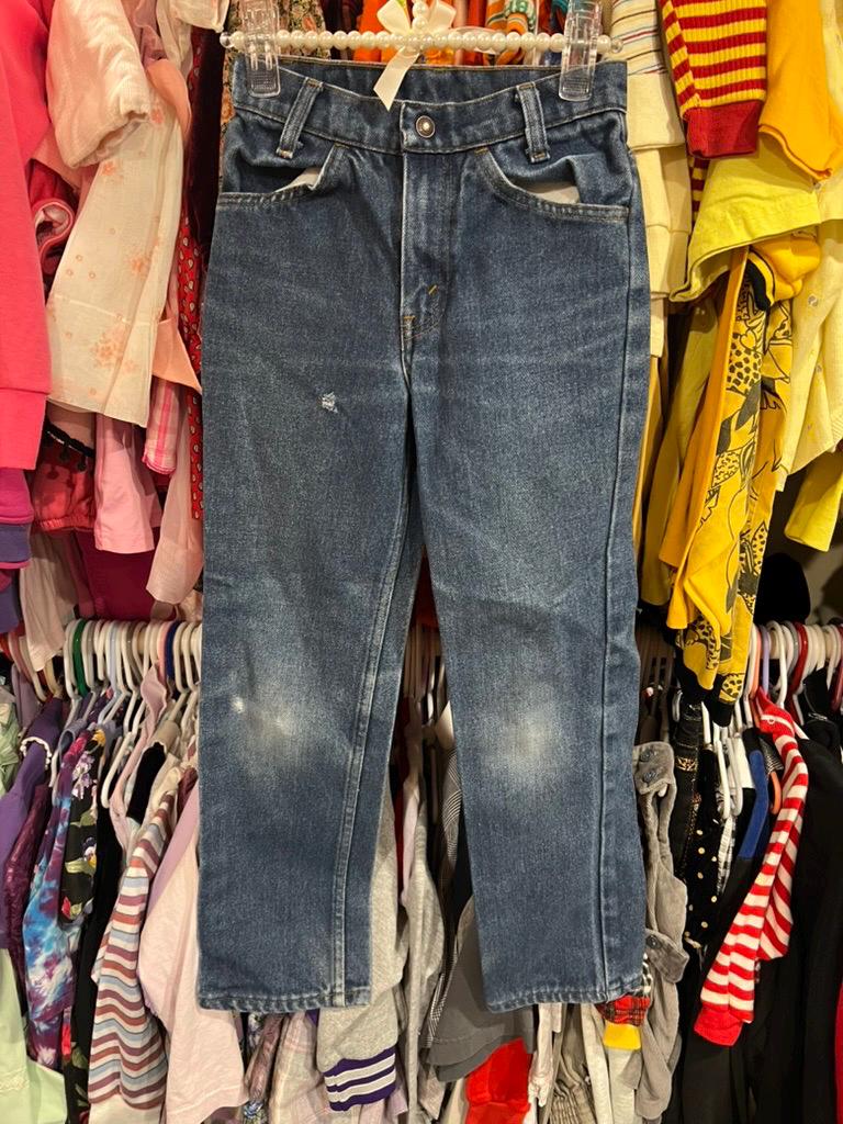 8/10 Kids Orange Tab Levis 22 Inch Waist - Etsy